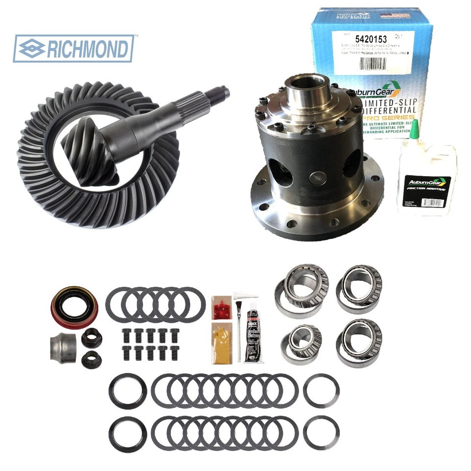 Ford Mustang Super 2015-2021 8,8" castaño rojizo Posi Richmond 4,09 anillo piñón equipamiento Foto 1 de 1