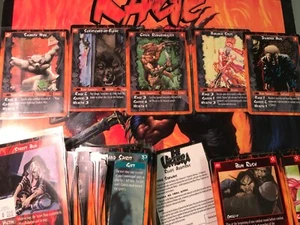 BONE GNAWERS Tribal Deck: RAGE Werewolf White Wolf TCG, 82 Karten & Box, 1995 CCG - Bild 1 von 9