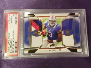 Topps Prime E.J. 2013 Manuel Relic Quads Oro Clasificación PSA Gema Como Nuevo 10 - Imagen 1 de 4