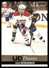 2013-14 Upper Deck UD Canvas David Desharnais #C126