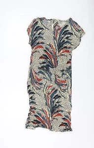 Saint Tropez Womens Multicoloured Geometric Viscose Tank Dress Size S Round Neck - Picture 1 of 10