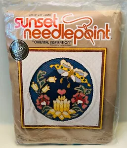 SUNSET NADELPOINT ORIENTAL INSPIRATION KIT 6254 - VINTAGE 1980 - NEU, VERSIEGELT! - Bild 1 von 13