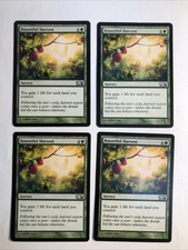 4x MTG Core set 2010 M10 BOUNTIFUL HARVEST EX/NM Magic the Gathering