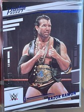 2022 Panini Chronicles WWE Prestige Razor Ramon SP BLUE  Scott Hall #01/99 MADE