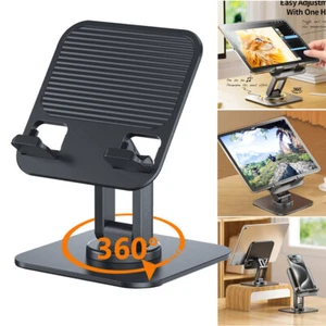 Adjustable Tablet Stand Desk Holder Mount For Cell Phone iPad iPhone Universal - Picture 1 of 10