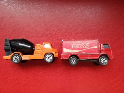 Corgi juniors, Mobile Cement mixer e Leyland Terrier Coca Cola - Immagine 1 di 4