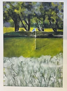 unique artwork by Knighton Hoskings (dec) - Picture 1 of 1