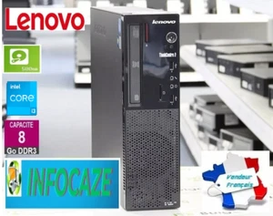 LENOVO THINKCENTRE EDGE 72-INTEL CORE i3-3220 3.3GHZ-8GB DDR3-500GO-WIN 10 PRO - Photo 1/4