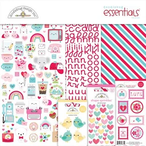 Doodlebug Essentials Page Kit 12"X12"-Lots Of Love - Picture 1 of 1