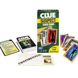 Winning Moves Clue Suspect Card Game for 2 to 4 Players Ages Eight Years and Up - Picture 1 of 1