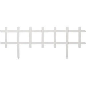 Master Mark Cape Cod 13.5 In. H x 33 In. L. Plastic Decorative Border Fence - Picture 1 of 4