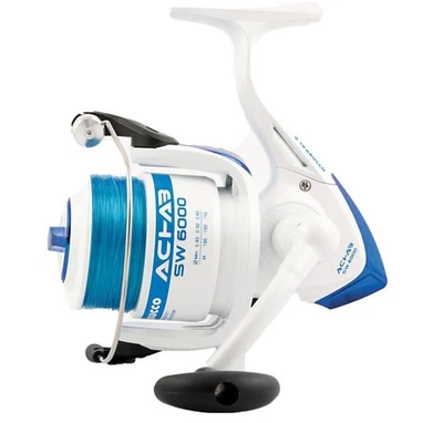 TRABUCCO ACHAB 6000 SW FD C/FILO MULINELLO PESCA SPINNING FEEDER SURF BOLENTINO. - Immagine 1 di 4