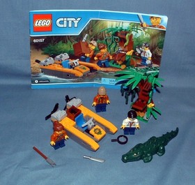TOWN: CITY, JUNGLE STARTER SET 60157 - LEGO - 2017 - USED