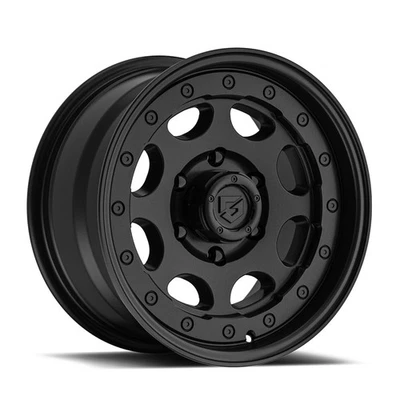 16x8 Gear Off Road 774SB Nighthawk Satin black Wheels 8x6.5 (STDmm) Set of 4 - Image 1 of 4