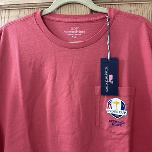 2025 Ryder Cup Bethpage Black Vineyard Vines NY Icon Scatter SS Tee Shirt 2XL - Picture 1 of 12