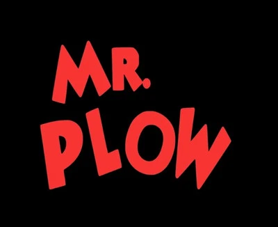  THE SIMPSONS - MR. PLOW  AKA HOMER SIMPSON VINYL DECAL STICKER 4.5x3.5!  - Image 1 of 4