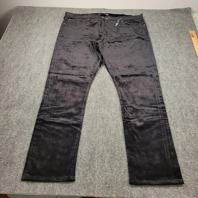 Pantalones de mezclilla Ralph Lauren etiqueta púrpura calce ajustado elástico terciopelo para hombre 40x32 $895 Foto 1 de 4