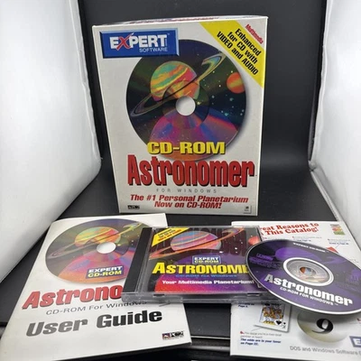 Astronomer CD-ROM For Windows Expert Brand Software NASA Planets 📦 - Image 1 of 4