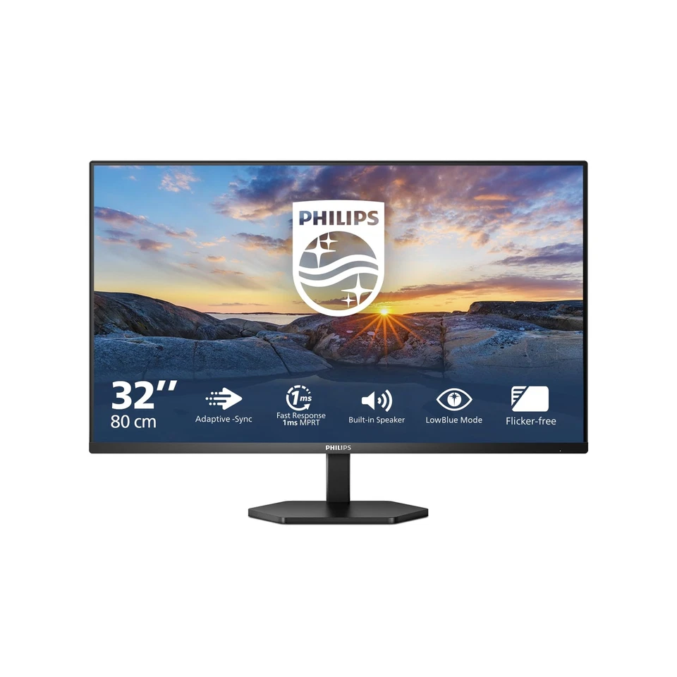 Philips 32E1N3100LA/00 Philips 80 0cm (31 5") 32E1N3100LA 16 09 HDMI D-SUB VA bl
