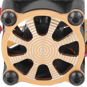 RC Model Car Motor Cooling Fan Heatsink With Thermal Sensor For 540 550 365 AG - Afbeelding 1 van 12
