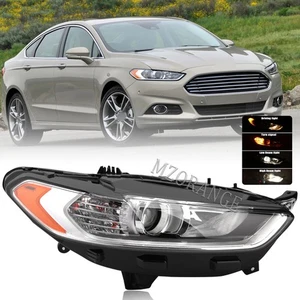 1PCS Right Halogen Front Headlight Assembly For Ford Fusion 2013 2014 2015 2016 - Picture 1 of 10