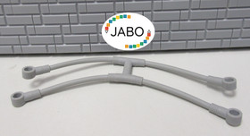 (A8/14/2) LEGO x169 Flexible Bracket Reins New Light Gray 7673 4501 7739 75341