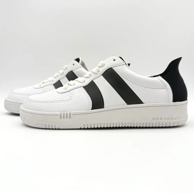 Zapatillas de golf Redvanly Contender para hombre sin clavos resistentes al agua blancas/negras Foto 1 de 4