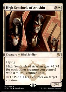 MTG - High Sentinels of Arashin Khans of Tarkir #13 Rare LP - Picture 1 of 2