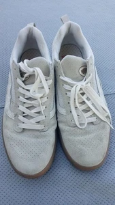 VANS VR3 Cush Shoe Off White Suede/mesh Size 11.5 Used/Lightly worn Great soles! - Picture 1 of 9