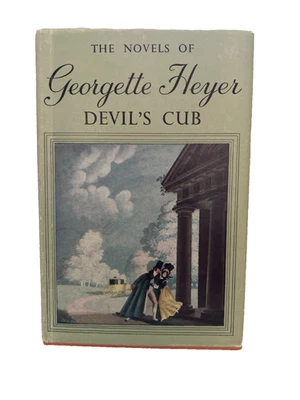 Devils Cub Georgette Heyer 1959 Hardback Book Romance Adventure Historical SAGA - Immagine 1 di 4
