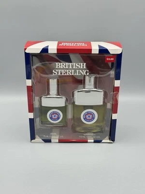 Juego de salpicaduras British Sterling Colonia para hombre 3,8 oz y después del afeitado 2,5 oz nuevo EE. UU. Foto 1 de 3