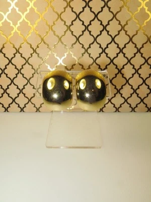 Auténticos clips clásicos de diseño de medio aro Christian Dior vintage Foto 1 de 3