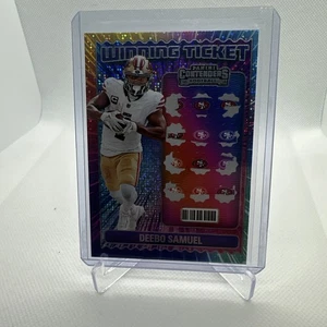 Boleto ganador 2024 Panini Contenders Deebo Samuel moteado #16 Sparkle 49ers - Imagen 1 de 2