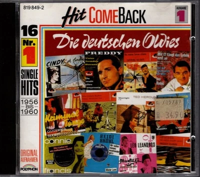 Hit Come Back - Die deutschen Oldies 1956 - 1960  Ausgabe 1 - V.A.  CD Album - Bild 1 von 2