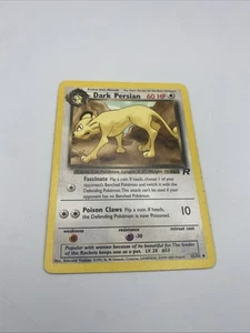 Dark Persian 42/82 Team Rocket Pokemon Card - Picture 1 of 2