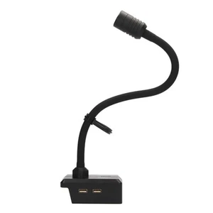 LED-Akkulampe Vielseitiges LED-Schwanenhals-Arbeitslicht 2 USB-Anschlüsse❀ - Zdjęcie 1 z 23