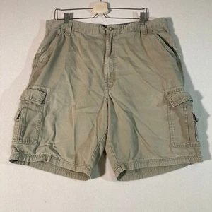 Pantalones Cortos Carga Wrangler 38 Tostados De Colección Años 90 Y2K Patinador Grunge Sueltos Ropa de Calle - Imagen 1 de 9