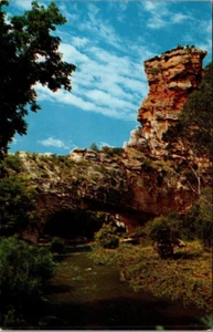 AYRES NATURAL BRIDGE Douglas, Wyoming WY Postcard - Picture 1 of 2