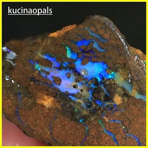 48 TCW ROUGH AUSTRALIAN BOULDER MATRIX OPAL KucinaOpals +VIDEO - Bild 1 von 4