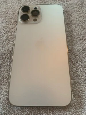 OEM Apple iPhone 13 Pro Max Back cover rear glass chasis Gold ( B ) - Image 1 of 4