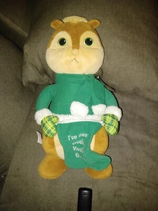 "Figura de peluche de 19"" de ALVIN y las ardillas Theodore Christmas" - Imagen 1 de 6