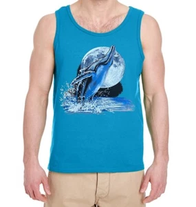 Camiseta de ballena jorobada Camisetas sin mangas para hombre Camisetas gráficas Sin mangas Camisetas musculares - Imagen 1 de 3