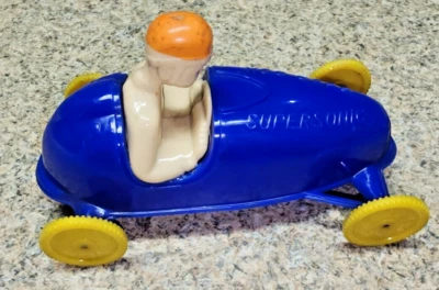 Vintage 1940's Pyro Hard Plastic Soap Box Racer 4.75" - Image 1 of 4