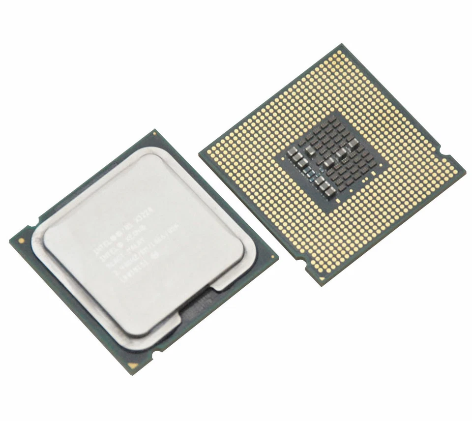 64bit Intel CPU Xeon Quadcore X3220 4x2400MHz Socket 775 8 MB SLACT --#31 - Image 1 of 1