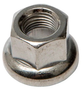 Problem Solvers 3/8x26tpi Rear Outer Axle Nut with Rotating Washer - Picture 1 of 2