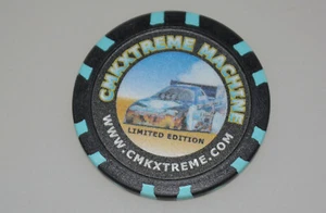Rare CMKX CMKXTREME MACHINE Limited Edition Poker Chip Route 66 Raceway NHRA 04 - Bild 1 von 4