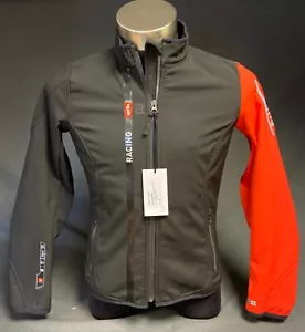 NEW GENUINE APRILIA WOMENS CLOTHING SOFT SHELL JACKET BLACK/RED – XS - 894363 - Picture 1 of 2