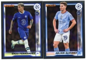 2022-23 Topps Merlin UEFA Soccer Base Parallel Insert You Pick Complete Your Set