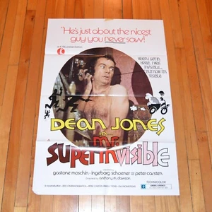 MR. SUPERINVISIBLE - 1973 - original 27x41 Movie Poster - DEAN JONES - Picture 1 of 1