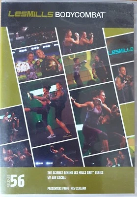 Kit CD&DVD BodyCombat release 56 LES MILLS incl. notes choreo - Photo 1/3